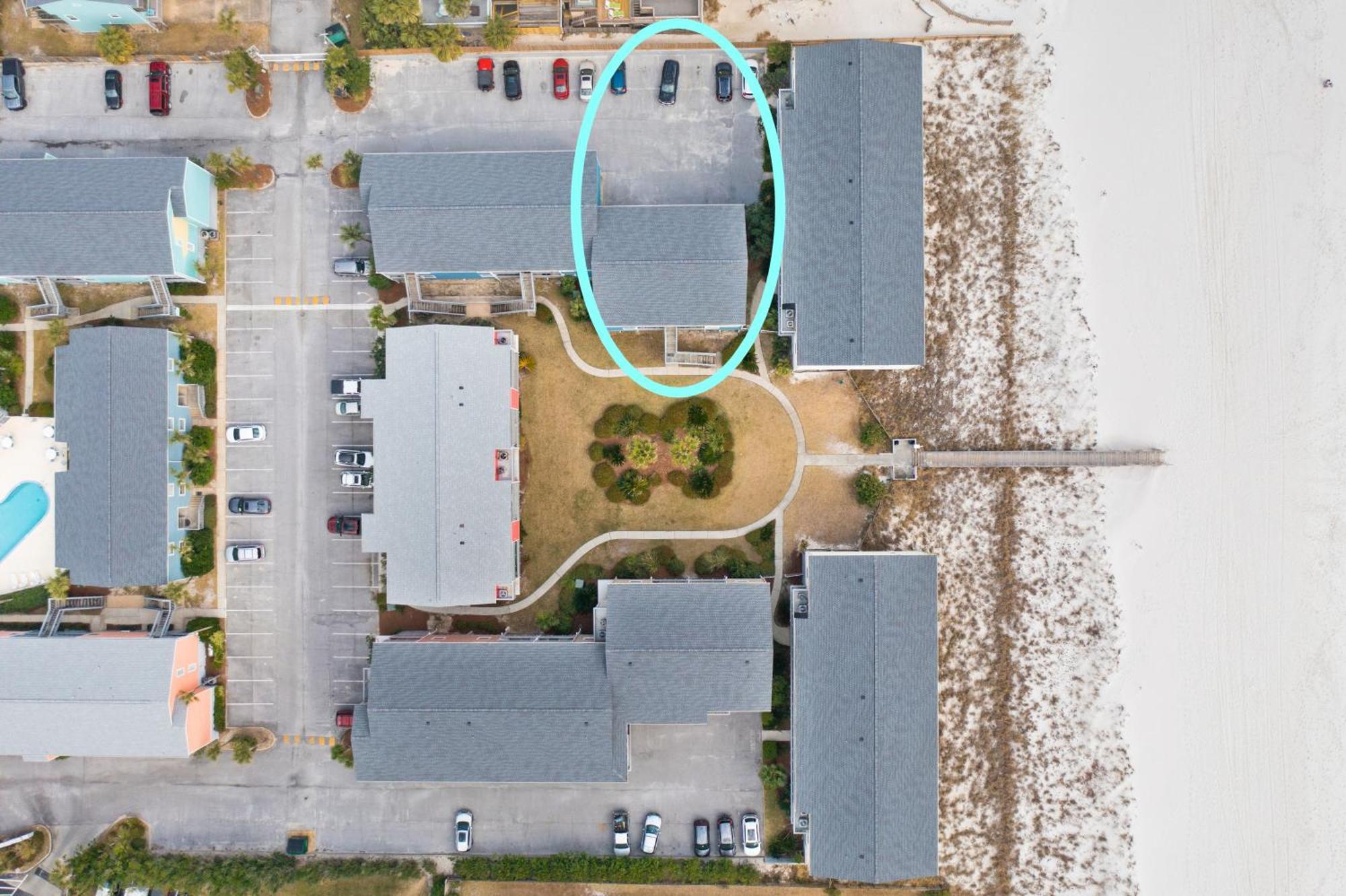 Villas On The Gulf L1- Ocean View Steps To Beach! Pensacola Beach Zewnętrze zdjęcie