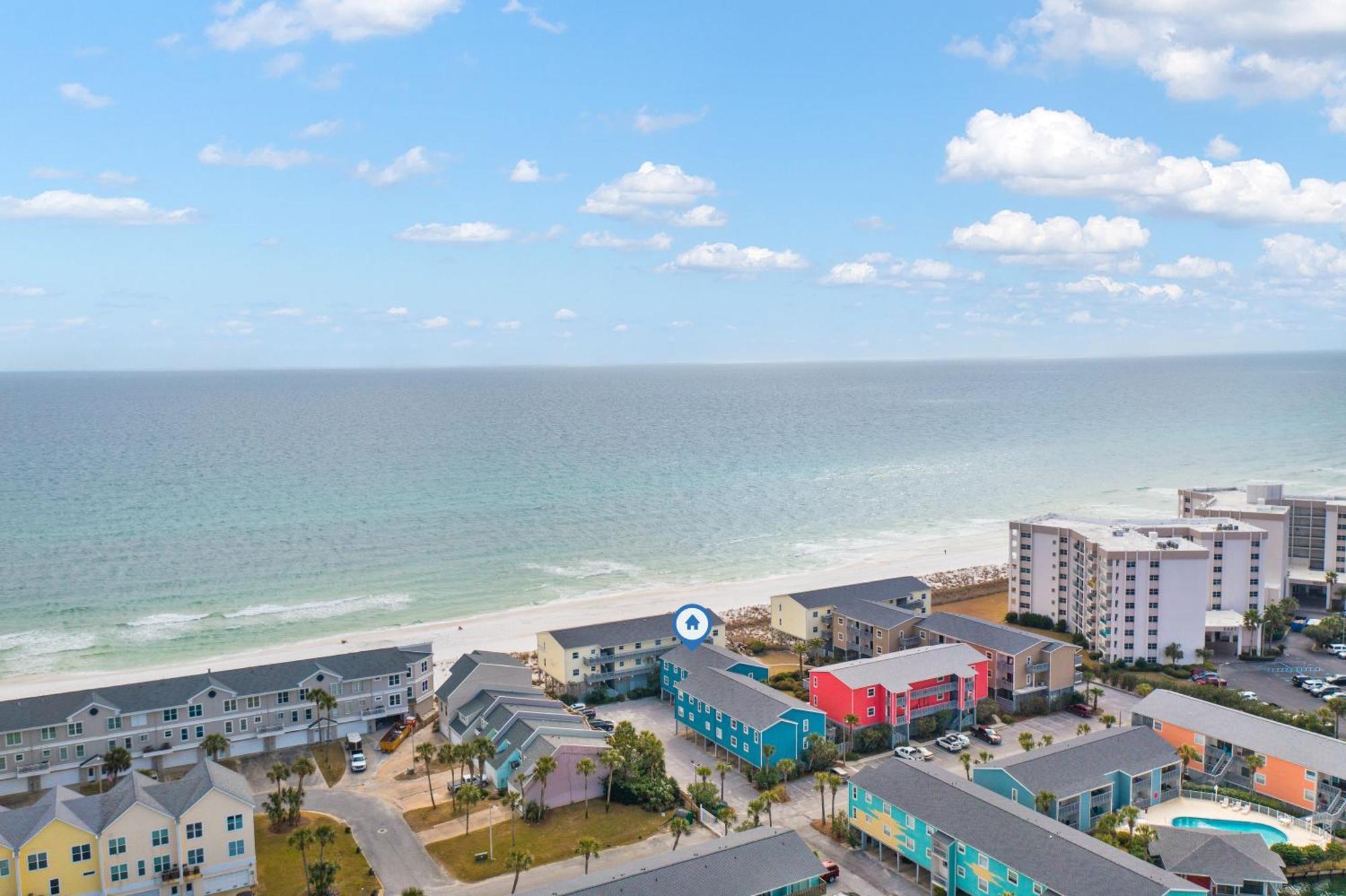 Villas On The Gulf L1- Ocean View Steps To Beach! Pensacola Beach Zewnętrze zdjęcie