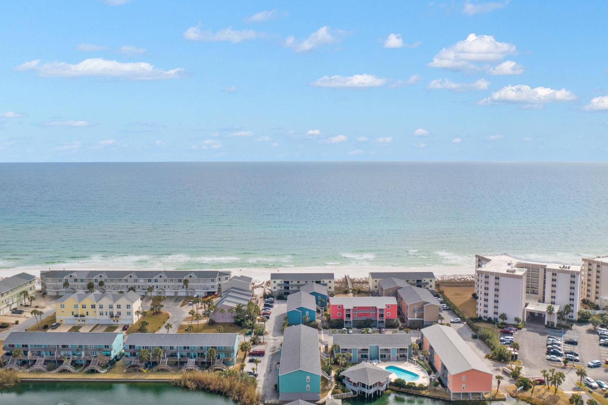 Villas On The Gulf L1- Ocean View Steps To Beach! Pensacola Beach Zewnętrze zdjęcie